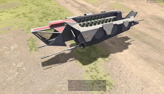 Thumbnail: Star Wars AT-OT Body (Closed)