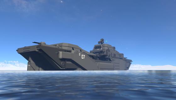 Thumbnail: UNSC Navy Warship -REDUX-