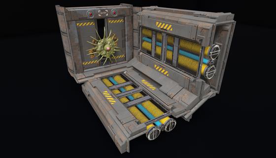 Thumbnail: PREFAB creature breaking through doors