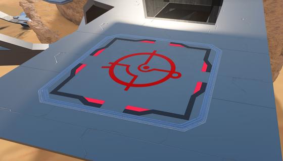 Halo CE Spawn Platform (Red)