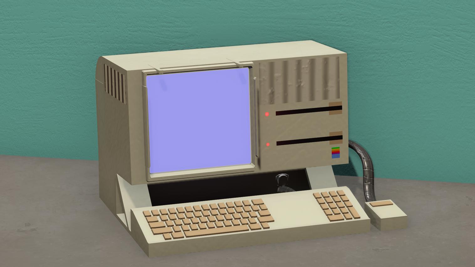 Apple Lisa home computer