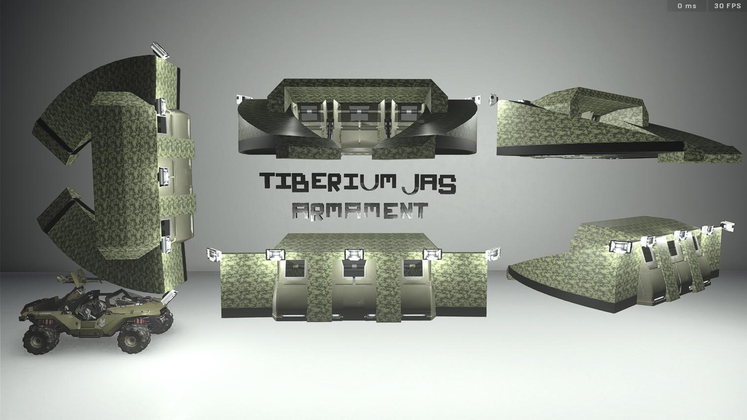 TIBERIUM JAS armament triple cover MK 7