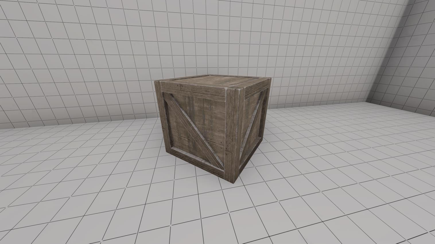 Zad's Wooden Crate