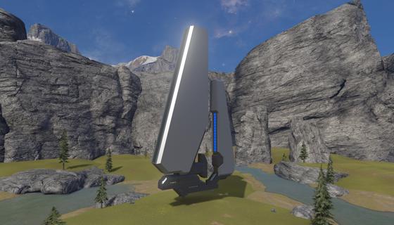 Image: Zeta Beam Emitter Fins- Gold