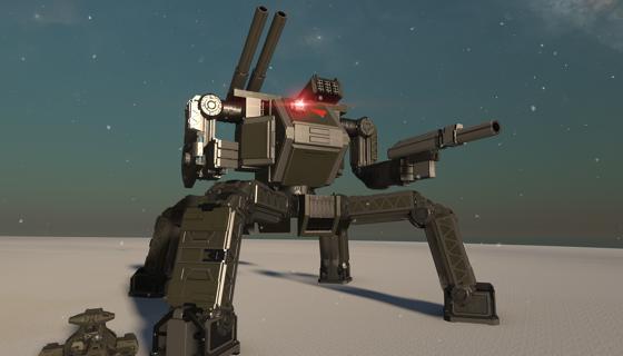 Thumbnail: BAWS Tetrapod Mech