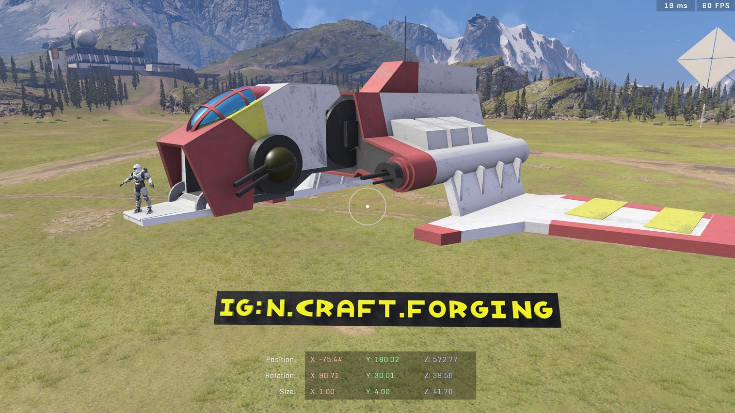 Star Wars Nu Shuttle (Hovering) Updated