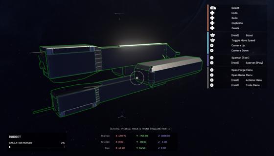 frigate front (hollow) part 1