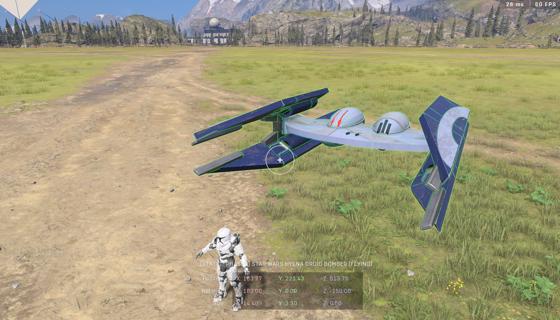 Image: Star Wars Hyena Droid Bomber (Flying)