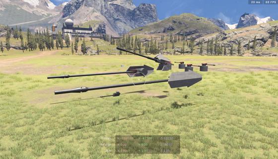 Image: Star Wars UT-AT Guns (Lowered)