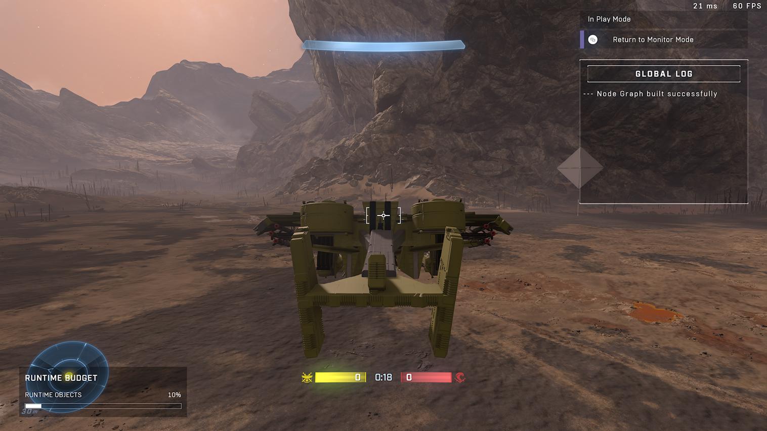 Driveable UNSC AV22 Sparrowhawk