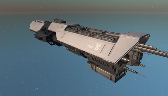 Vindication-Class Battleship - UGC - Halo Infinite