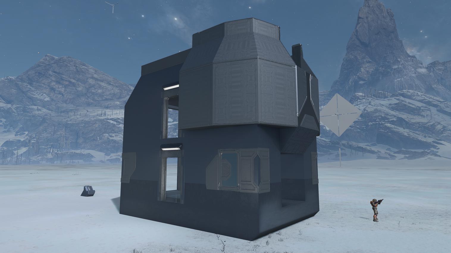3 story tower, H:R type v1