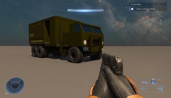 Image: Army generator truck