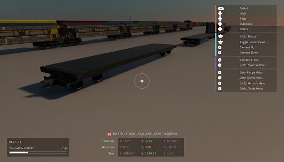 Image: Flat bed train car