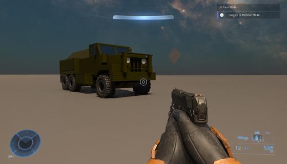 Image: Army armored truck