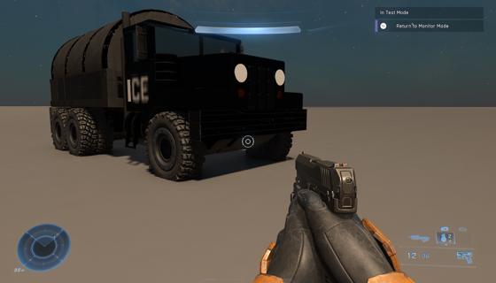 Image: Ice troop truck