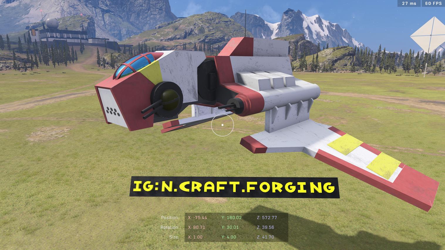 Star Wars Nu Shuttle (Flying) Updated