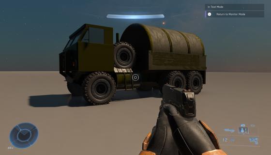 Image: Troop army truck