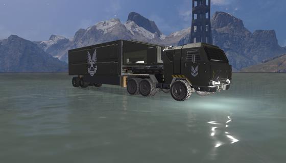 Thumbnail: UNSC Truck with Trailer