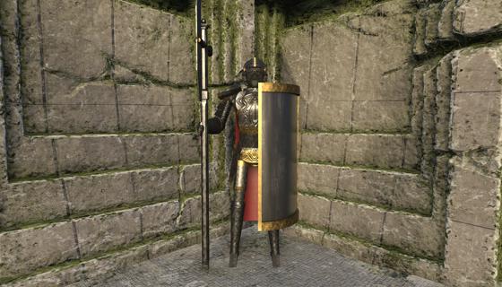 Image: Suit of armour (Axe and sheild)
