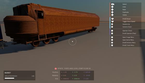 Image: Rusty old freight train