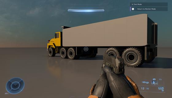 Thumbnail: yellow semi dump truck