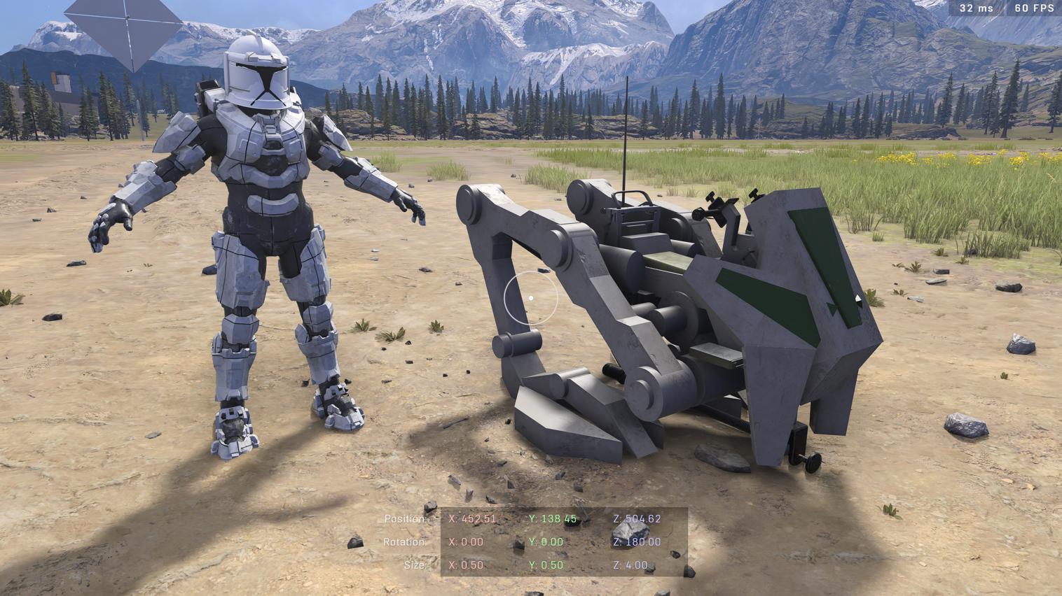 Star Wars AT-RT (Lowered)