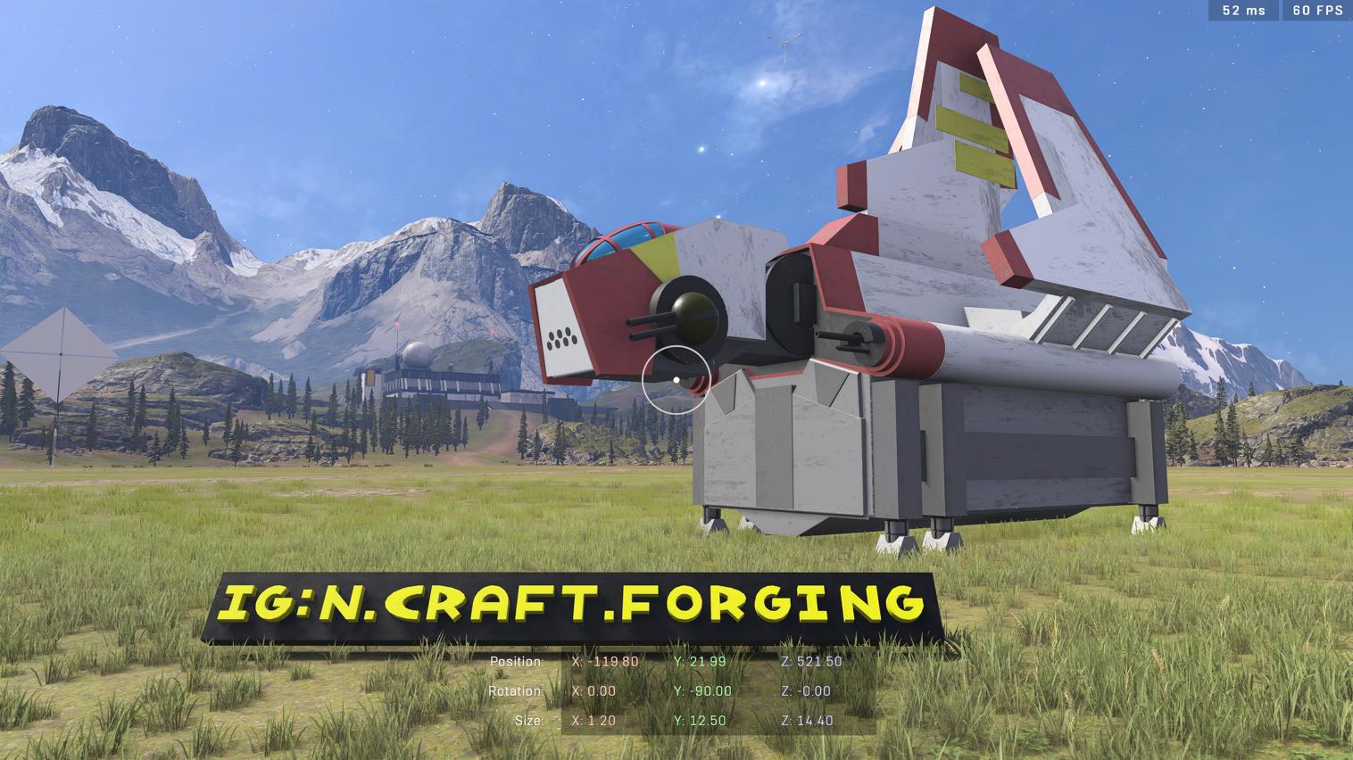 Star Wars Rho Attack Shuttle (Parked)