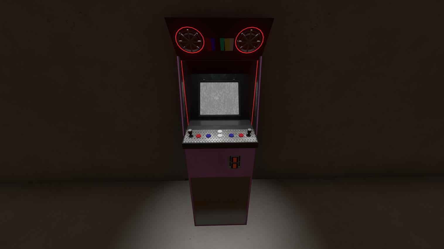 Navy's acrcade cabinet