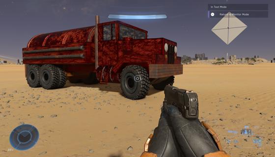 Bild: Forest fire truck