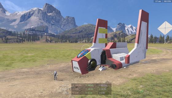 Image: Star Wars Nu Shuttle (Parked) Updated