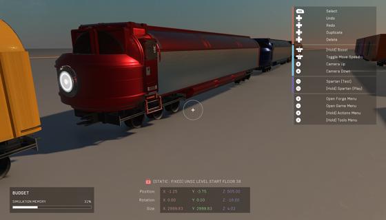 Image: red silver old freight train