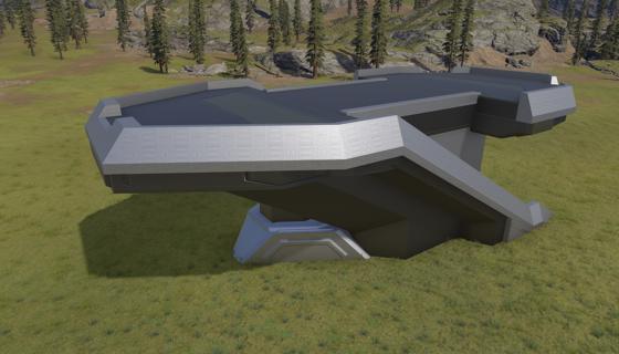 Image: Zeta Beam Emitter Platform- Gold