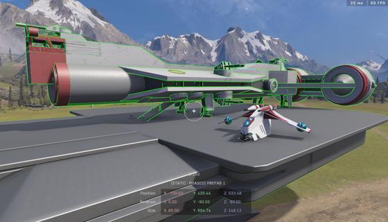 Image: Star Wars Republic Frigate (Landed)