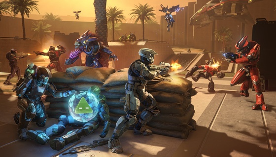 Image: Firefight with bots